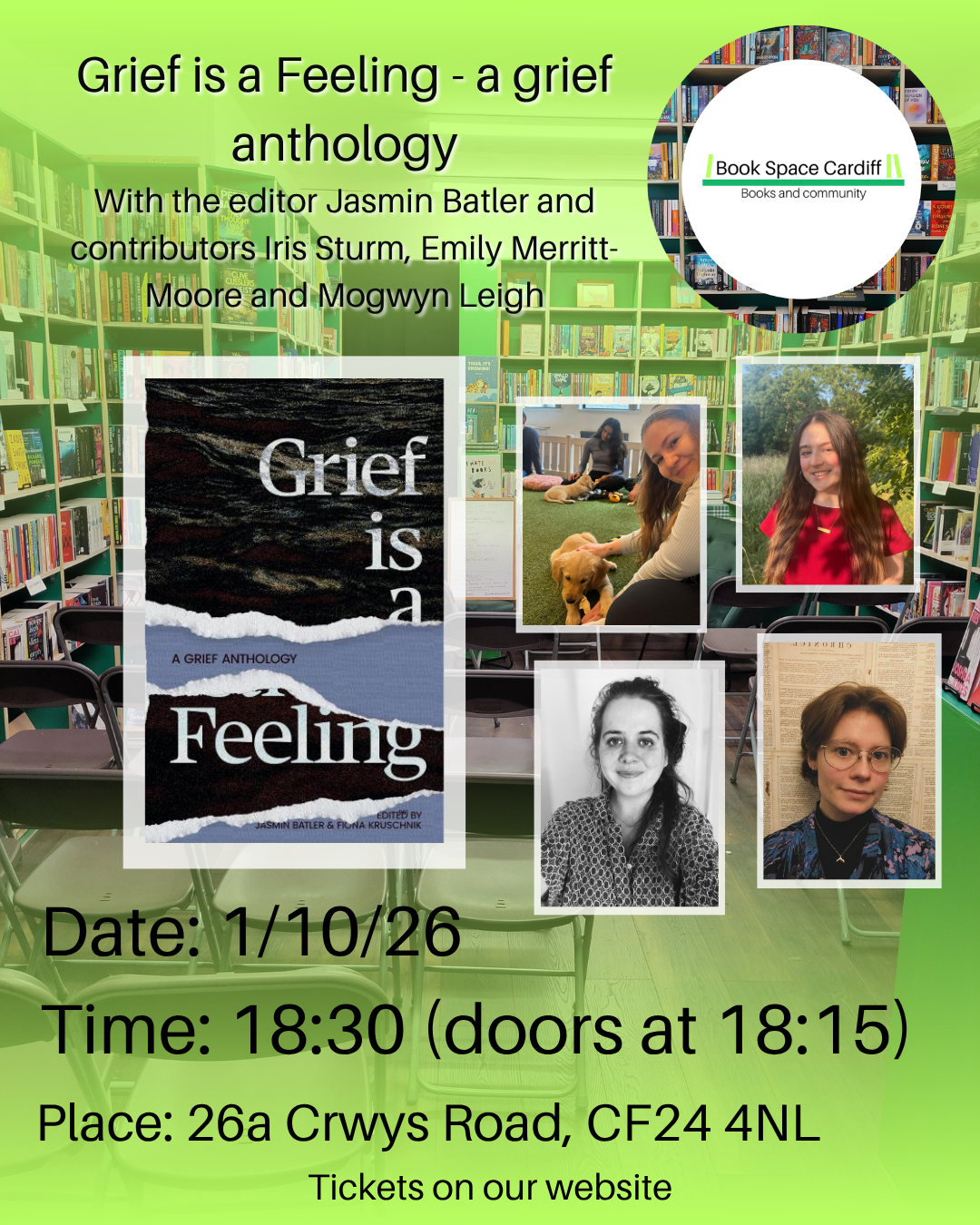 Grief is a Feeling Event ticket